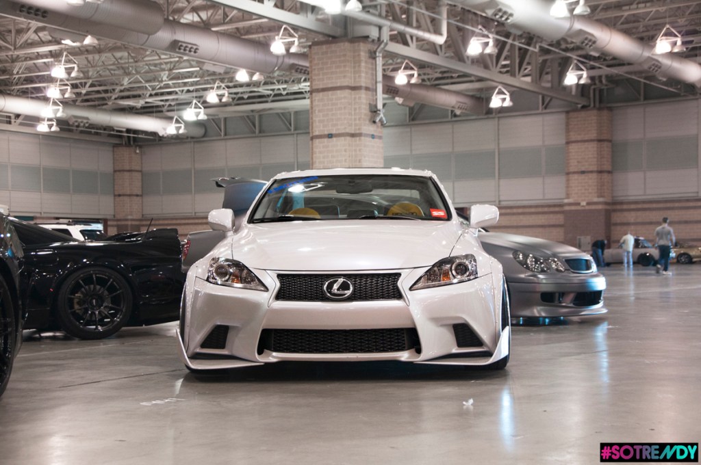 IS250 on custom fab GS bumper