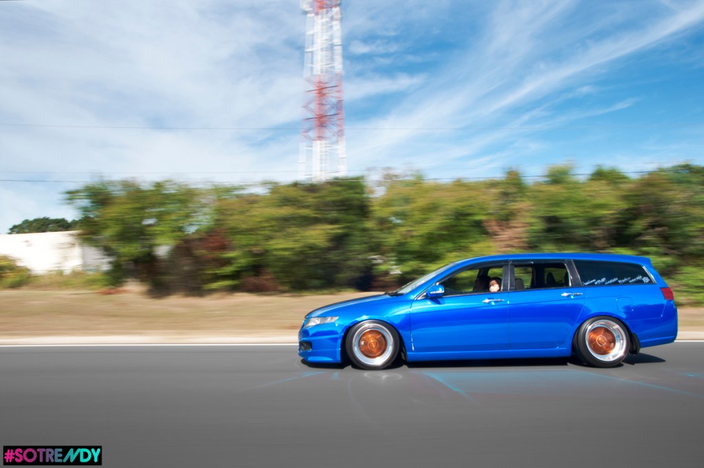 The car was pretty damn bright! 