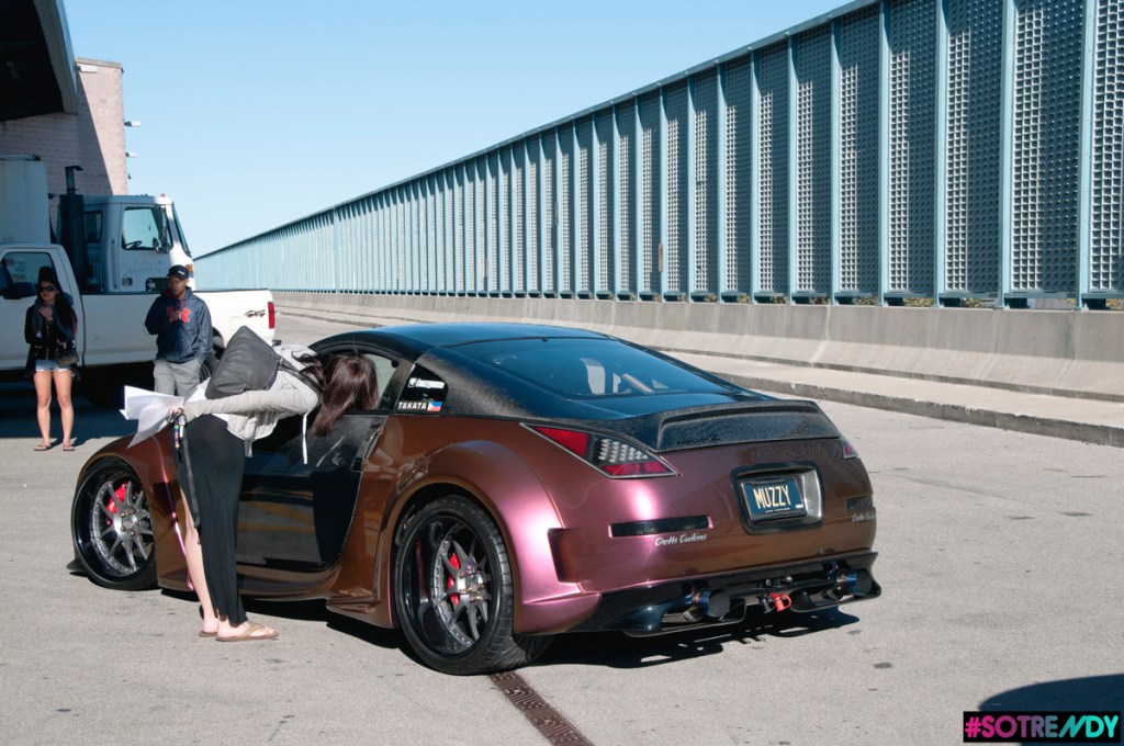 Wild looking Z, I didn't realize the car is RHD until I was going through my photos