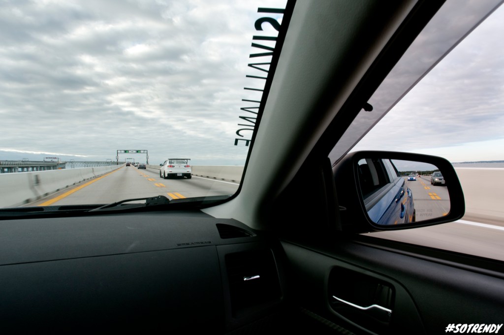 En route in the a.m.