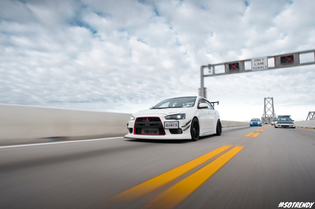 Passing the Bay Bridge 