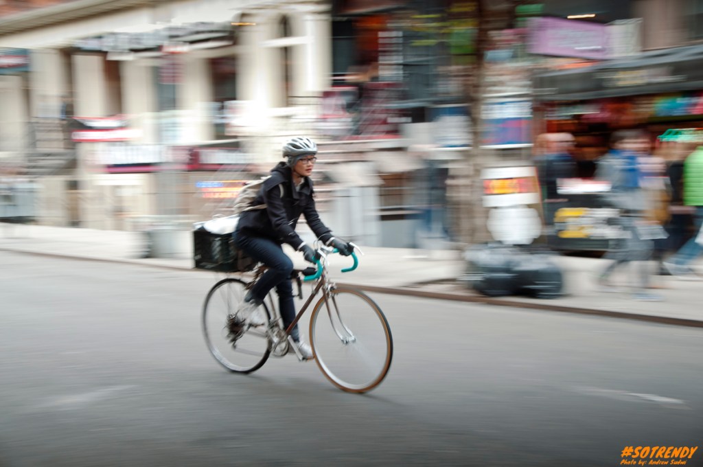 The many fixie riders of NY